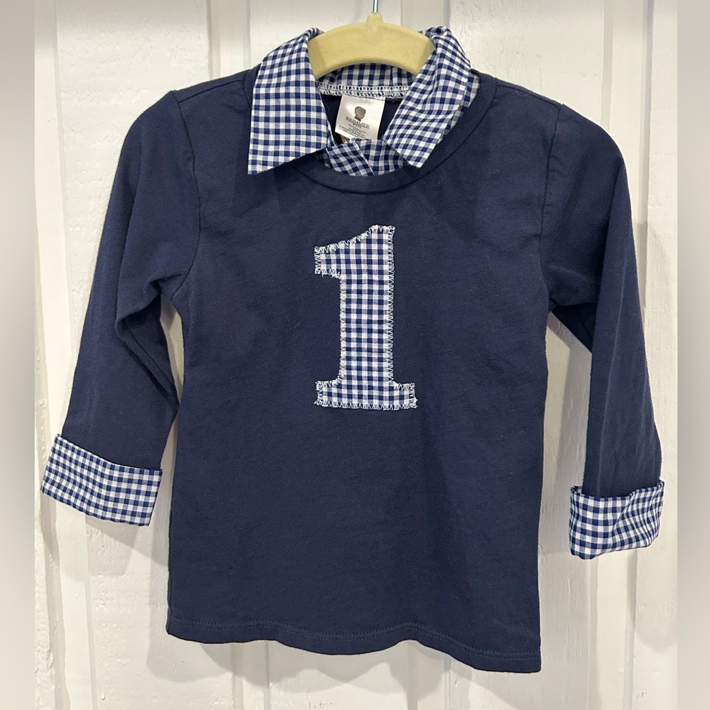 Brimmer Boys First Birthday Shirt